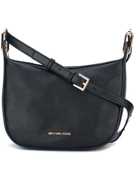 michael kors raven black medium crossbody handbag|michael kors shoulder tote bag.